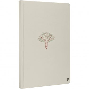 Logotrade advertising product image of: Karst® A5 stone paper hardcover notebook - lined