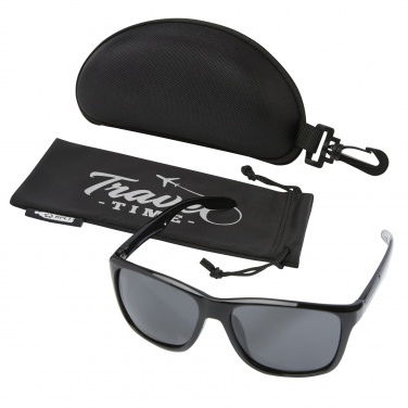 Logo trade corporate gifts picture of: Eiger polarized sunglasses in recycled PET casing