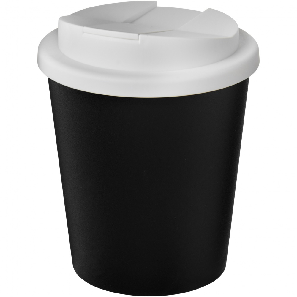 Logo trade business gifts image of: Americano® Espresso Eco 250 ml recycled tumbler with spill-proof lid