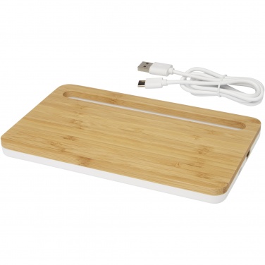 Logotrade promotional giveaway picture of: Medake 10W bamboo wireless charger