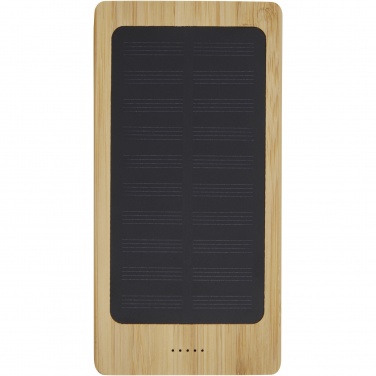 Logotrade promotional giveaway picture of: Alata 8000 mAh bamboo solar power bank