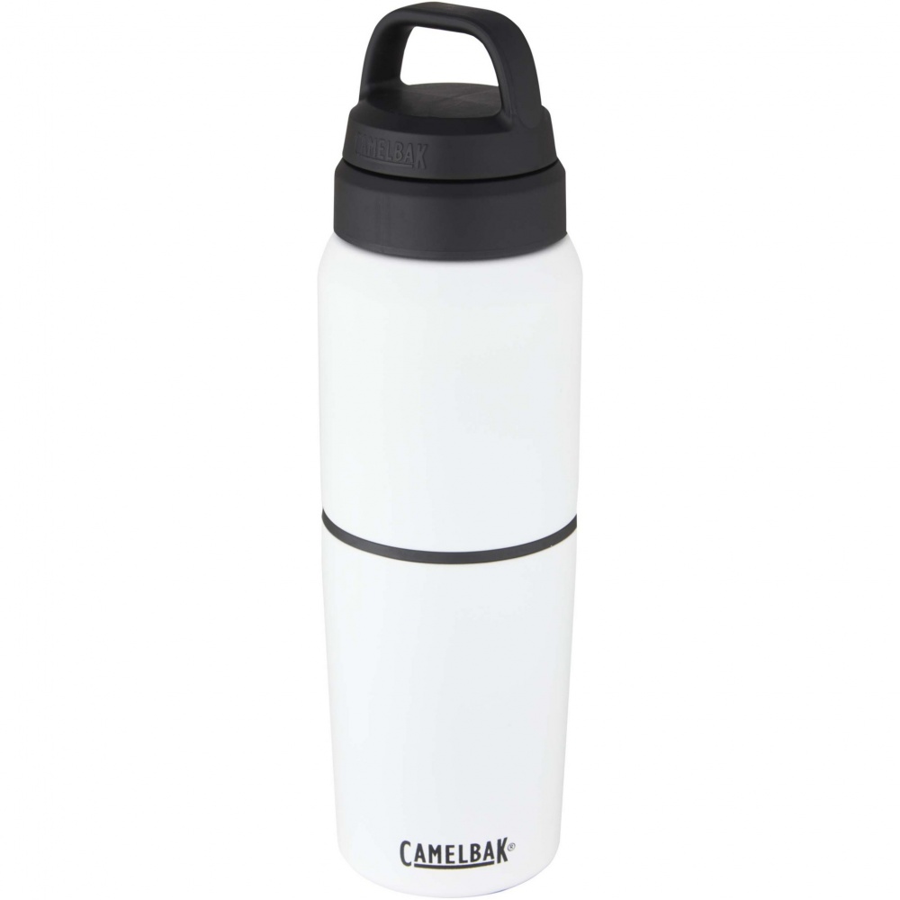 Logo trade promotional merchandise picture of: CamelBak®  stainless steel 500 ml bottle and 350 ml cup