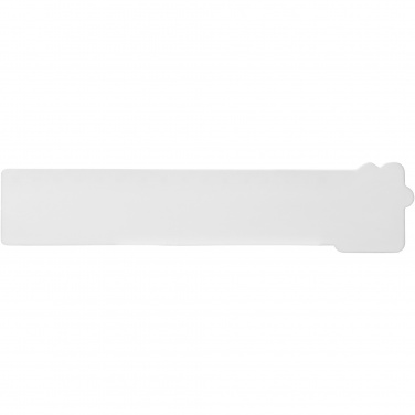 Logo trade promotional gifts picture of: Tait 15 cm house-shaped recycled plastic ruler