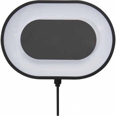 Logo trade advertising products picture of: Ray wireless charging pad with RGB mood light