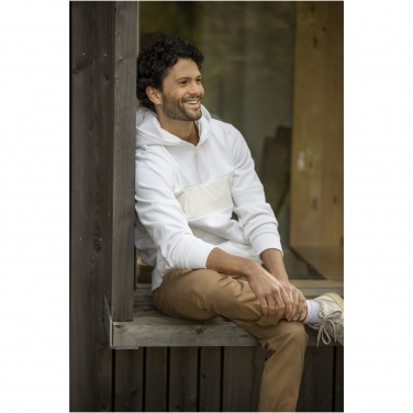 Logo trade promotional item photo of: Sayan men's half zip anorak hooded sweater