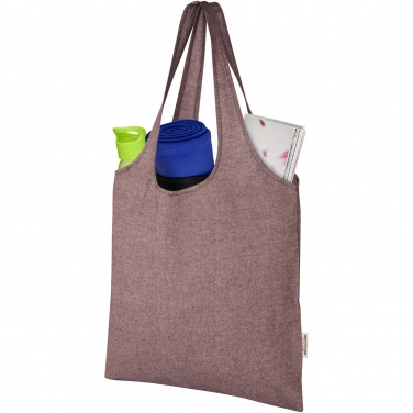 Logotrade promotional product picture of: Pheebs 150 g/m² recycled cotton trendy tote bag 7L