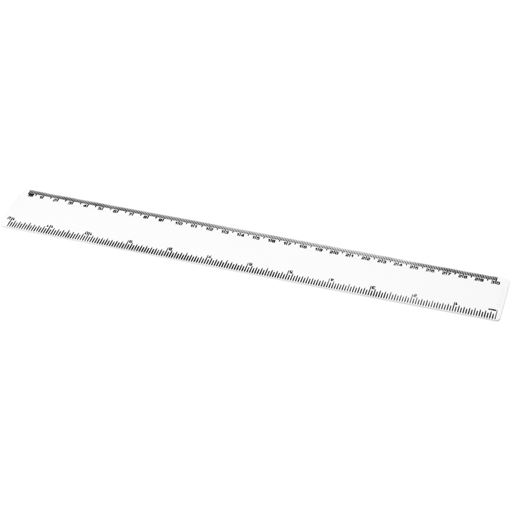 Logotrade promotional product image of: Refari 30 cm recycled plastic ruler