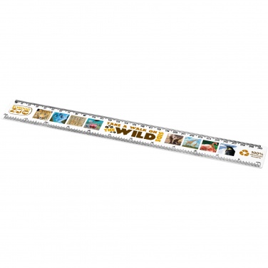 Logo trade corporate gift photo of: Refari 30 cm recycled plastic ruler
