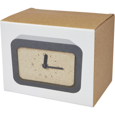 Logo trade promotional merchandise image of: Momento wireless limestone charging desk clock