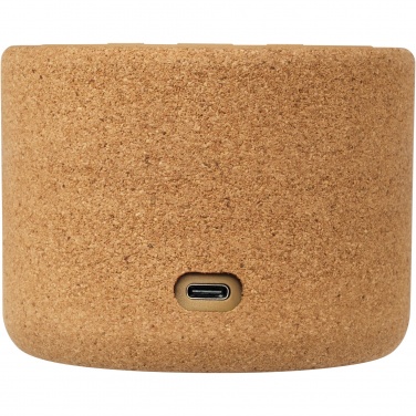 Logotrade promotional products photo of: Cerris 5W cork Bluetooth® speaker