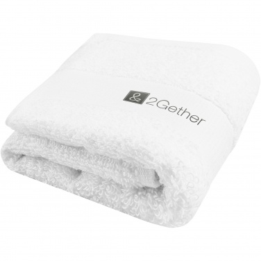 Logo trade corporate gifts picture of: Sophia 450 g/m² cotton towel 30x50 cm