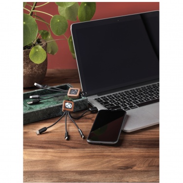 Logotrade corporate gift image of: SCX.design C19 wooden easy to use cable