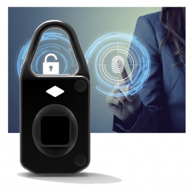 Logo trade advertising products picture of: SCX.design T10 fingerprint padlock