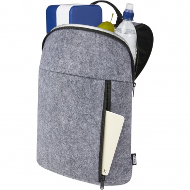 Logo trade promotional merchandise picture of: Felta GRS recycled felt cooler backpack 7L