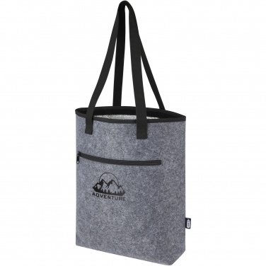 Logo trade promotional merchandise image of: Felta GRS recycled felt cooler tote bag 12L