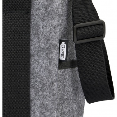 Logo trade promotional merchandise picture of: Felta GRS recycled felt bottle cooler bag 21L
