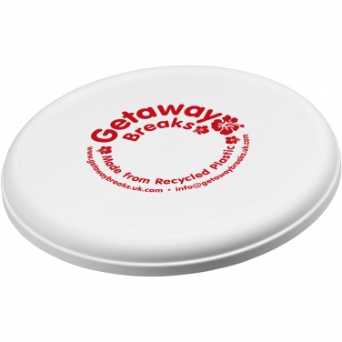 Logo trade promotional products image of: Orbit recycled plastic frisbee