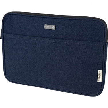 Logo trade business gifts image of: Joey 14" GRS recycled canvas laptop sleeve 2L