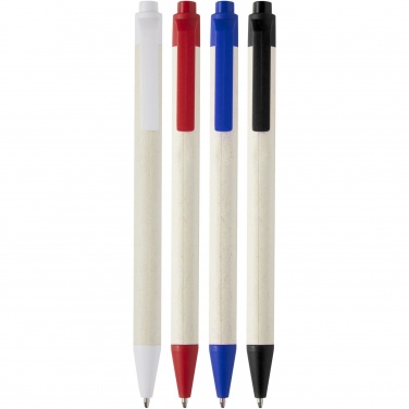 Logo trade advertising products image of: Dairy Dream recycled milk cartons ballpoint pen