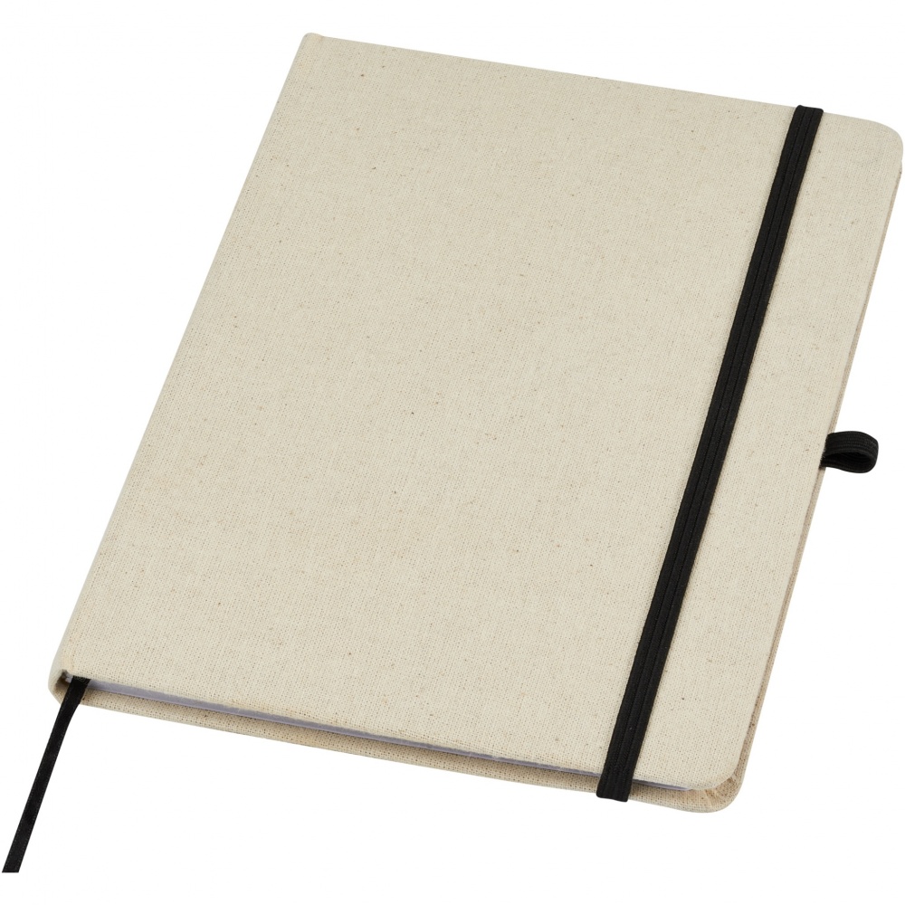 Logotrade advertising product image of: Tutico organic cotton hardcover notebook