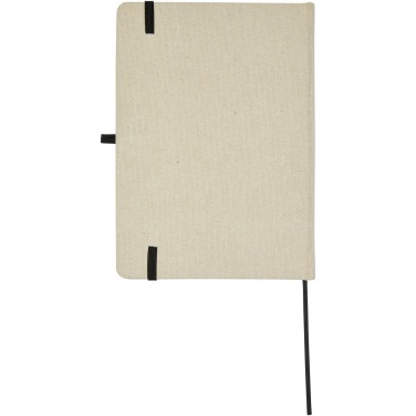 Logo trade corporate gift photo of: Tutico organic cotton hardcover notebook