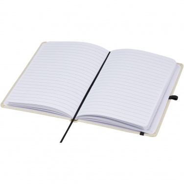 Logo trade promotional gifts picture of: Tutico organic cotton hardcover notebook