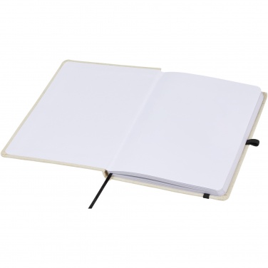Logo trade advertising products picture of: Tutico organic cotton hardcover notebook