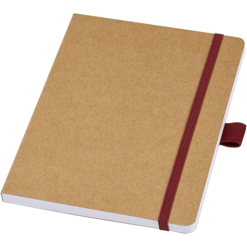 Logo trade promotional gifts image of: Berk recycled paper notebook