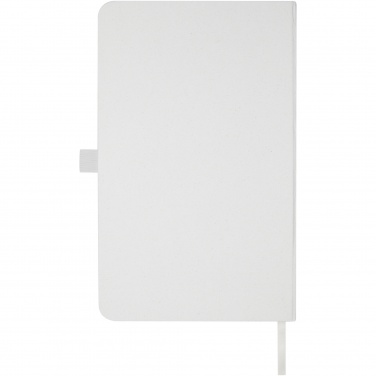 Logo trade promotional items picture of: Fabianna crush paper hard cover notebook