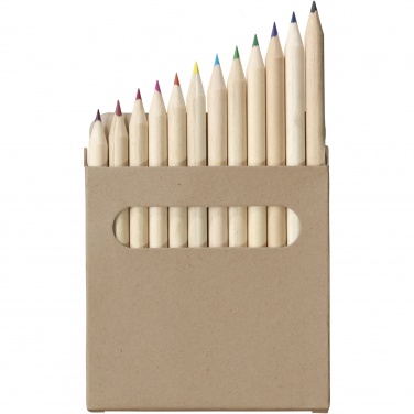Logotrade promotional gifts photo of: Artemaa 12-piece pencil colouring set