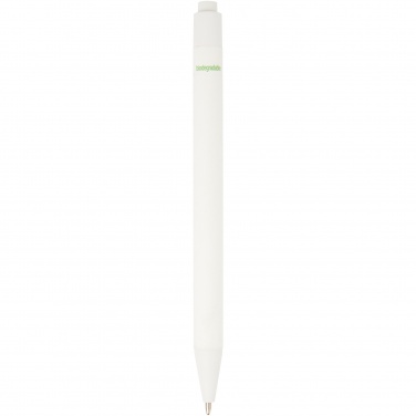 Logo trade promotional merchandise image of: Chartik monochromatic recycled paper ballpoint pen with matte finish