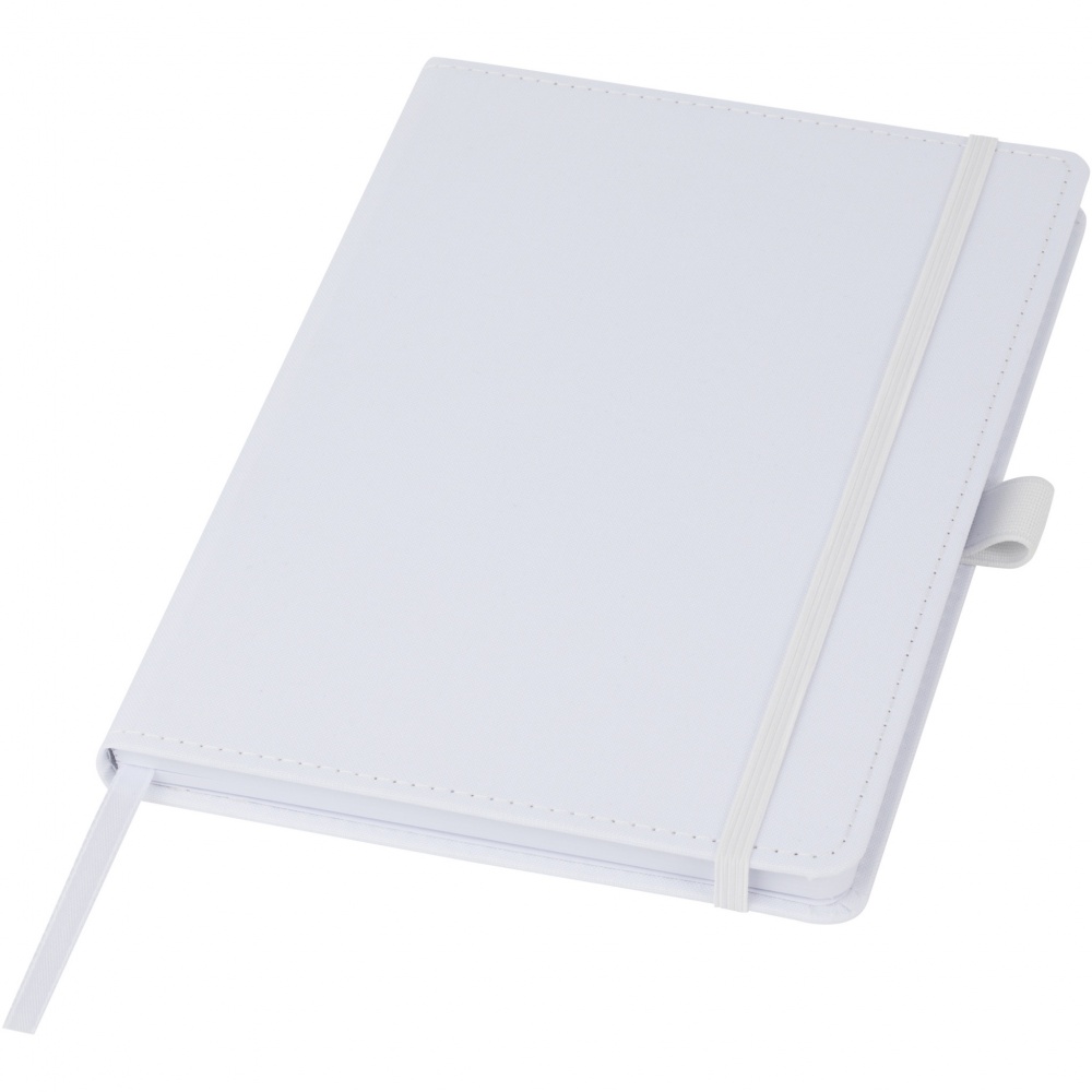 Logo trade business gift photo of: Thalaasa ocean-bound plastic hardcover notebook