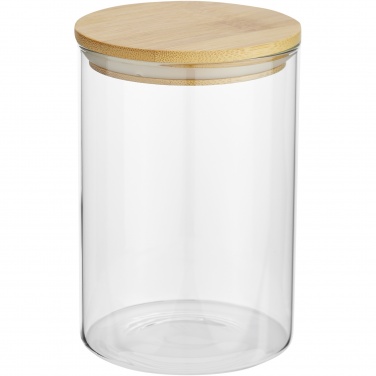 Logo trade promotional merchandise photo of: Boley 550 ml glass food container