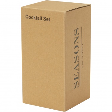 Logo trade promotional merchandise photo of: Gaudie recycled stainless steel cocktail shaker