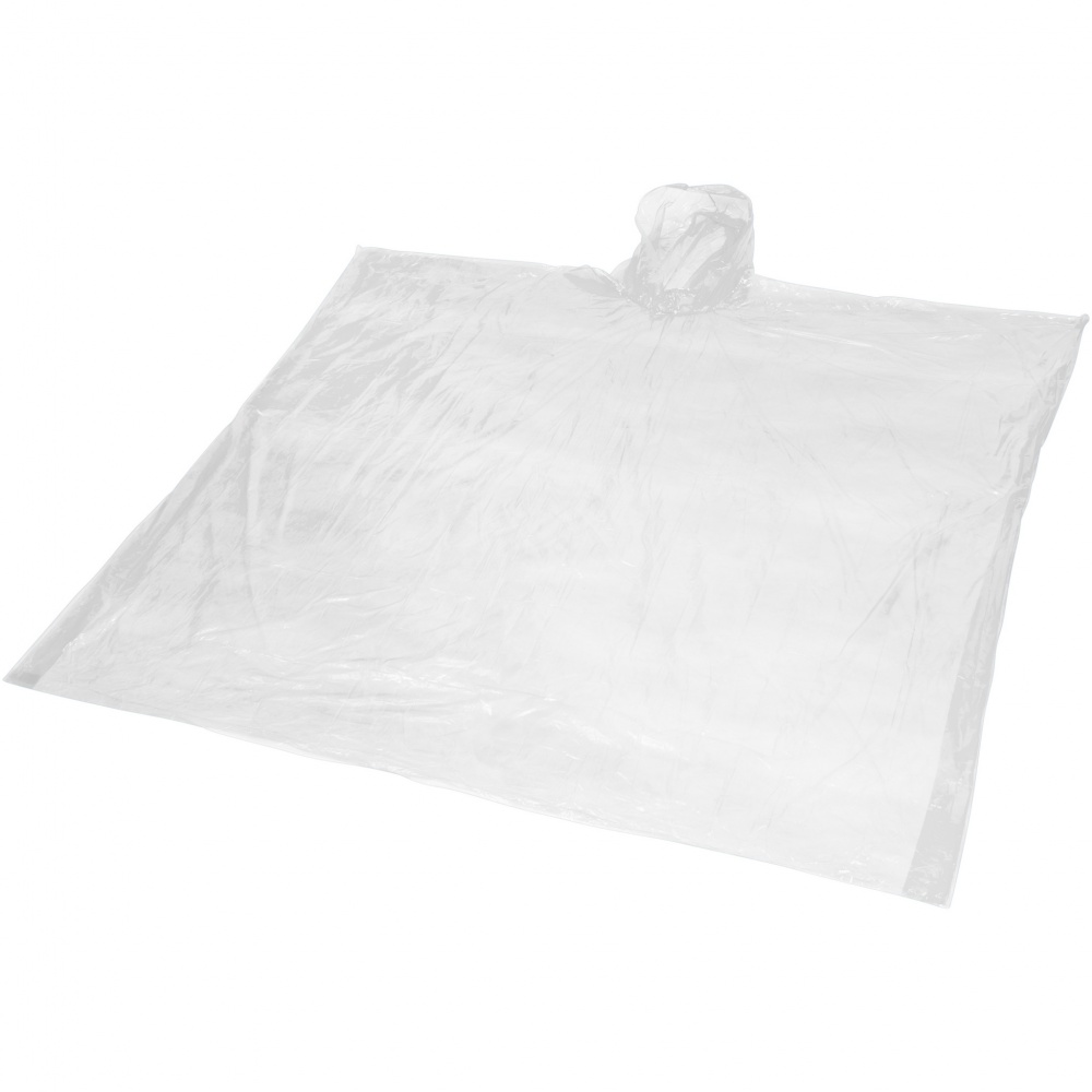 Logotrade promotional merchandise photo of: Mayan recycled plastic disposable rain poncho with storage pouch