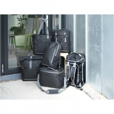 Logo trade promotional items picture of: Aqua 15" GRS recycled water resistant laptop backpack 21L