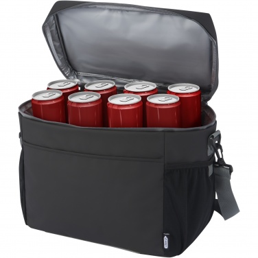 Logo trade advertising product photo of: Aqua 20-can GRS recycled water resistant cooler bag 22L