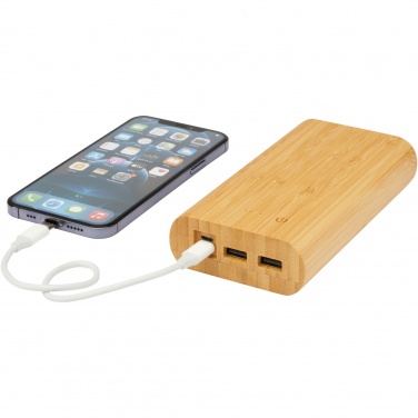 Logotrade corporate gift picture of: Tulda 20.000 mAh bamboo power bank
