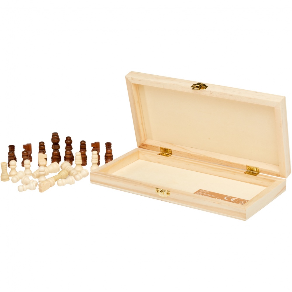 Logotrade corporate gift picture of: King wooden chess set