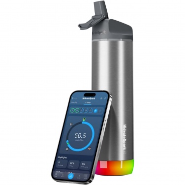 Logo trade advertising products picture of: HidrateSpark® PRO 620 ml vacuum insulated stainless steel smart water bottle