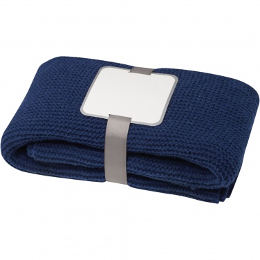 Logotrade advertising products photo of: Suzy 150 x 120 cm GRS polyester knitted blanket