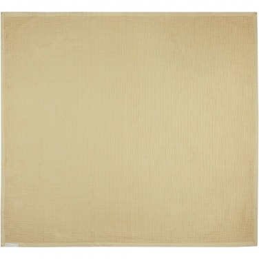 Logo trade promotional merchandise image of: Abele 150 x 140 cm cotton waffle blanket