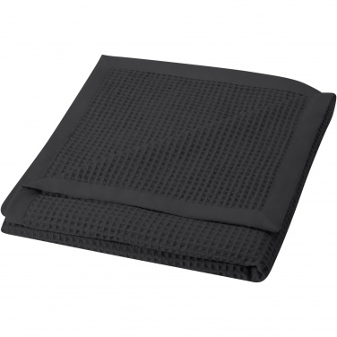 Logotrade promotional giveaway image of: Abele 150 x 140 cm cotton waffle blanket