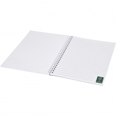 Logo trade promotional merchandise picture of: Desk-Mate® A4 spiral notebook with printed back cover