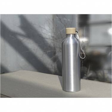 Logotrade advertising products photo of: Malpeza 1000 ml RCS certified recycled aluminium water bottle