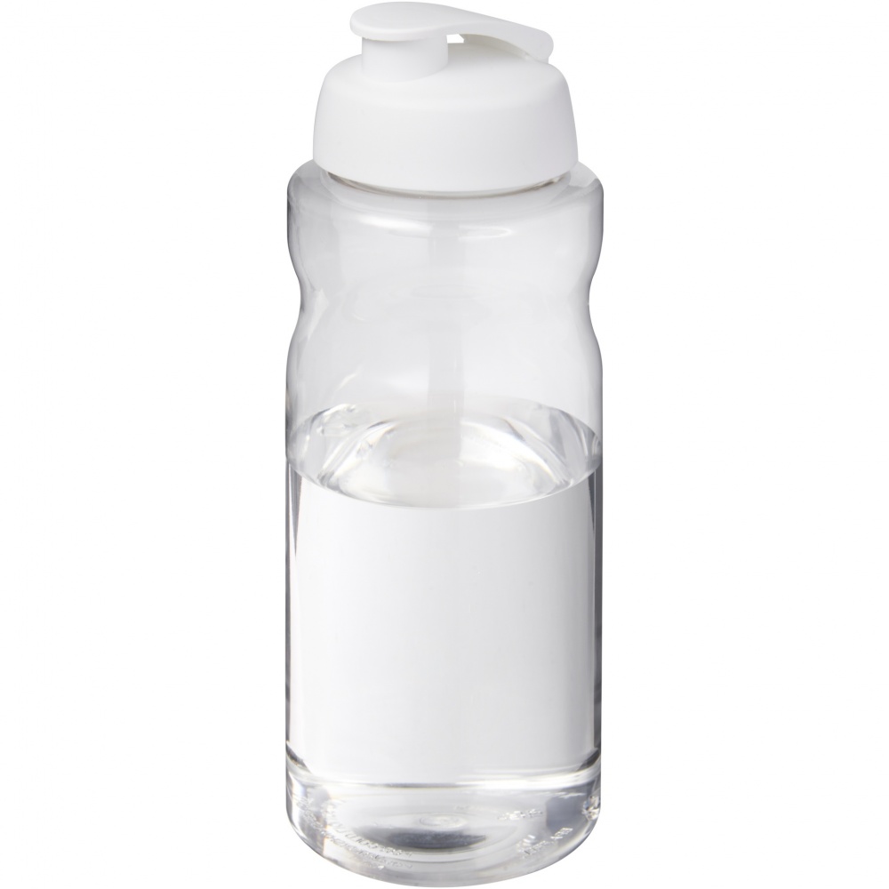 Logo trade promotional giveaways image of: H2O Active® Big Base 1 litre flip lid sport bottle