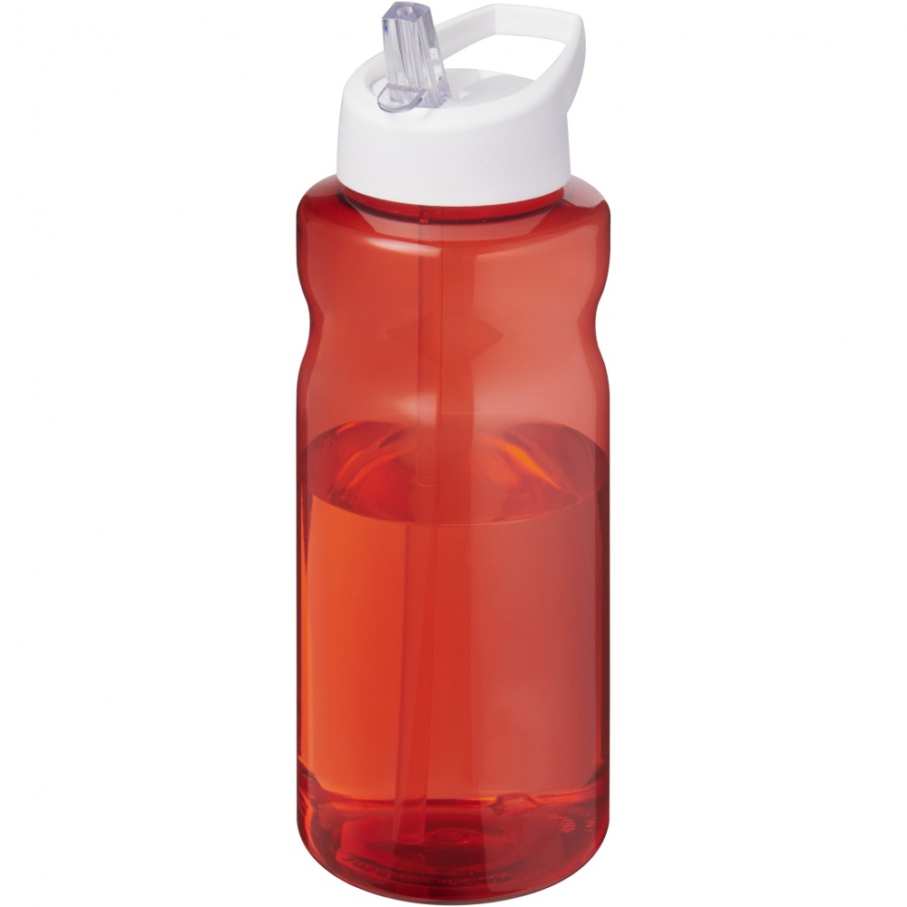 Logo trade promotional products image of: H2O Active® Eco Big Base 1 litre spout lid sport bottle
