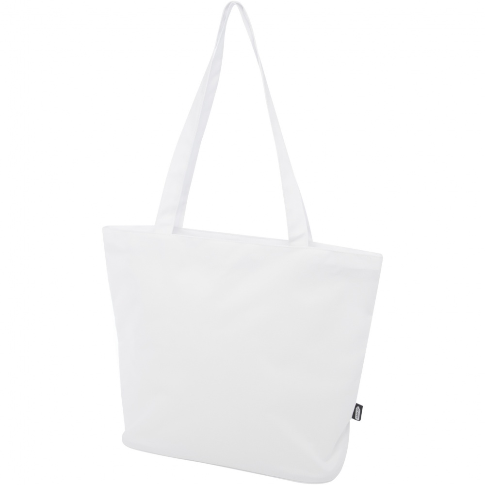 Logotrade promotional giveaways photo of: Panama GRS recycled zippered tote bag 20L