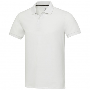 Logotrade promotional giveaway image of: Emerald short sleeve unisex Aware™ recycled polo