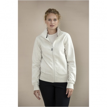 Logo trade corporate gifts image of: Galena unisex Aware™ recycled full zip sweater